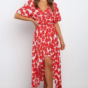 My Girl Floral Wrap Dress
